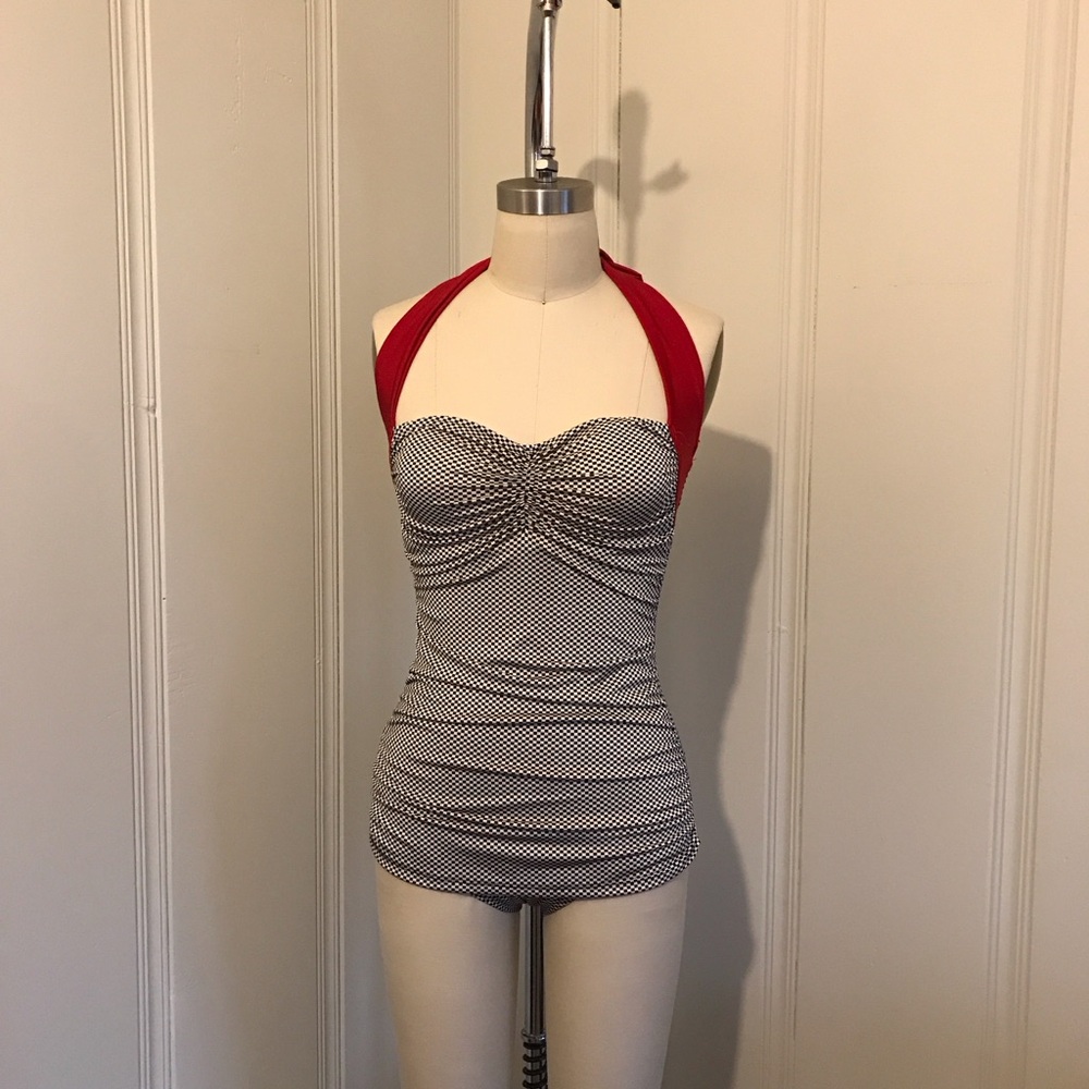 One Piece Halter Swimsuit